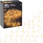 OEM Vánoční LED řetěz 4,8 m 480 LED teplá bílá 386584 – Hledejceny.cz