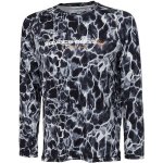 Savage Gear Triko Night UV Long Sleeve T Shirt Black Waterprint – Zboží Mobilmania