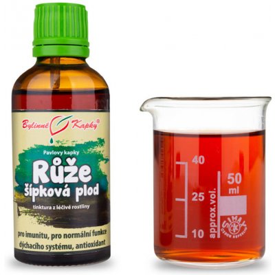 Bylinné kapky Růže šípková 50 ml – Hledejceny.cz