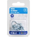 háček se závitem 30x2,3mm Zn (10ks) – Hledejceny.cz