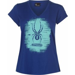 Spyder Allure Graphic T Shirt Ladies Blue