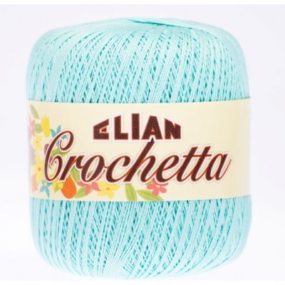 Háčkovací příze Elian Crochetta 3238 - zelená – Zboží Mobilmania