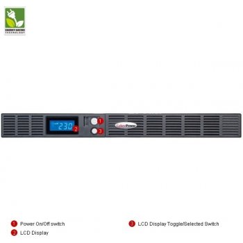 CyberPower GreenPower Office LCD RM 1500VA
