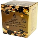 Kefo Gold XL Kokosové uhlíky brikety 1kg – Sleviste.cz