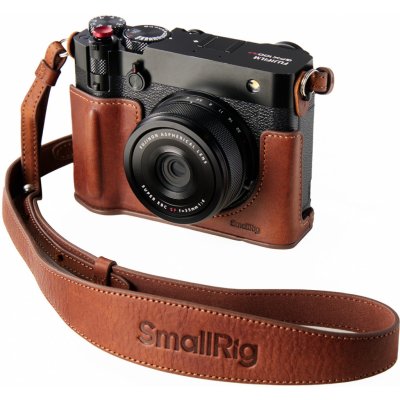 SmallRig 5268 Leather Case Kit for FUJIFILM GFX100RF Brown – Zboží Mobilmania