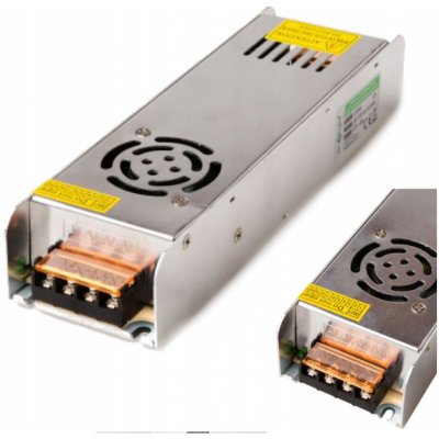 ECOLIGHT Modulární napájecí zdroj slim - 40A - 500W - 12V EC79940 – Sleviste.cz