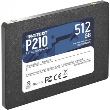 Patriot P210 512GB, P210S512G25