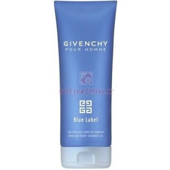 Givenchy Pour Homme Blue Label sprchový gel 200 ml