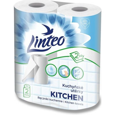 Linteo - papírové kuchyňské utěrky - 2vrstvé, 2 × 10 m – Zboží Mobilmania