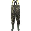 Rybářské prsačky Avid - Prsačky 420D Camo Chest Waders