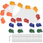 DvěDěti Lezecké úchyty plastové 20ks 2D79658 – Sleviste.cz