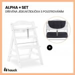 Hauck Alpha+ dřevěná white – Zboží Dáma