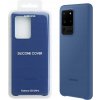 Pouzdro a kryt na mobilní telefon Samsung Samsung Silicone Cover Galaxy S20 Ultra Navy EF-PG988TNEGEU