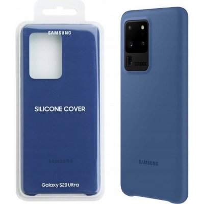 Samsung Silicone Cover Galaxy S20 Ultra Navy EF-PG988TNEGEU – Zboží Mobilmania