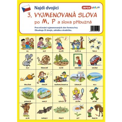 Najdi dvojici 3 Vyjmenovaná slova po M, P – Zbozi.Blesk.cz