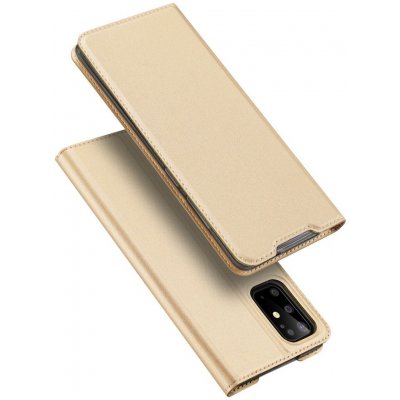 Pouzdro Dux Ducis Skin Samsung G985 Galaxy S20 Plus zlaté – Zboží Mobilmania