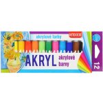 akrylové barvy Luma 12ks – Zboží Dáma