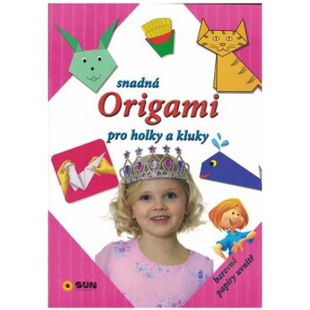 Snadná origami pro holky a kluky - růžové