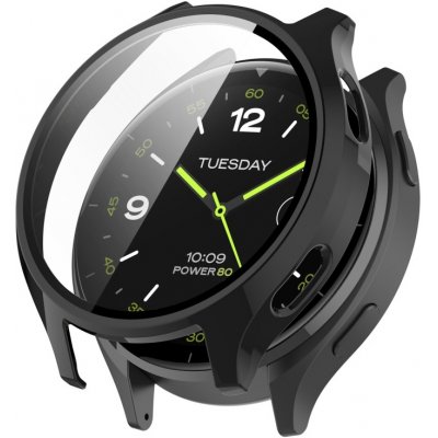 VSECHNONAMOBIL PC FULL COVER Plastový kryt se sklem pro Xiaomi Watch 2 černý 74975 – Zboží Živě