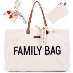 Childhome Cestovní taška Family Bag Teddy Off White – Zboží Dáma