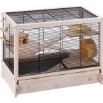 Ferplast klícka HL HAMSTERVILLE černá 60 x 34 x 49 cm – Hledejceny.cz