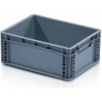 TBA Plastová Euro přepravka 400 x 300 x 170 cmmm plný úchyt – Zboží Dáma