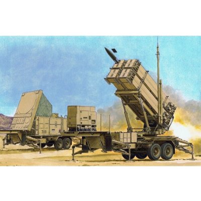 Dragon Model Kit military 3563 MIM-104F PATRIOT SURFACE-TO-AIR MISSILE SAM SYSTEM PAC-3 1:35