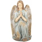Béžová antik dekorace socha anděl Angel Baroque - 34*36*55 cm - Clayre & Eef – Hledejceny.cz