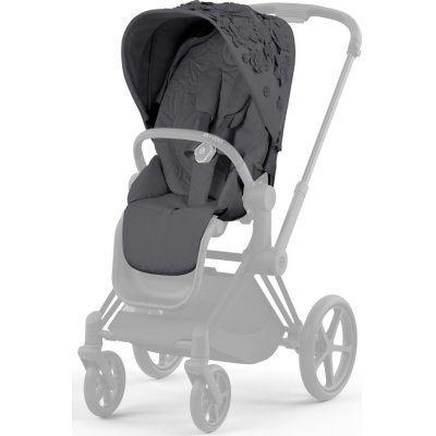 CYBEX Priam 4.0 Seat Pack Simply Flowers Collection dark grey – Hledejceny.cz