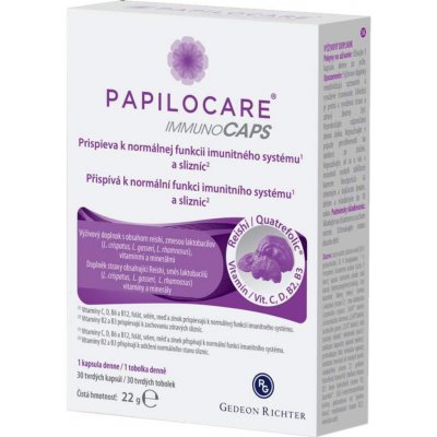 Papilocare Immunokapslí 30 tvrdých tobolek – Hledejceny.cz