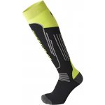 Mico Heavy Weight Superthermo Primaloft Kids Ski socks nero giallo fluo