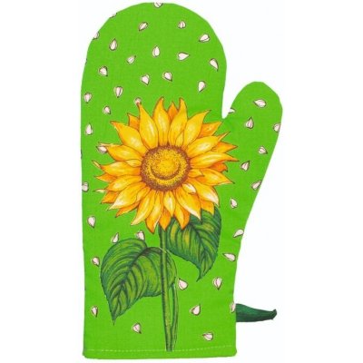 Chňapka kuchyňská, Slunečnice, zelená – Hledejceny.cz