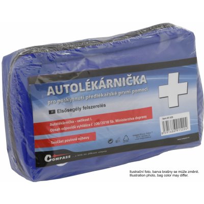 Autolékárnička Compass textilní 206/2018 – Sleviste.cz