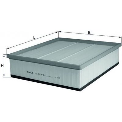 Vzduchový filtr MAHLE LX 513/1 – Hledejceny.cz