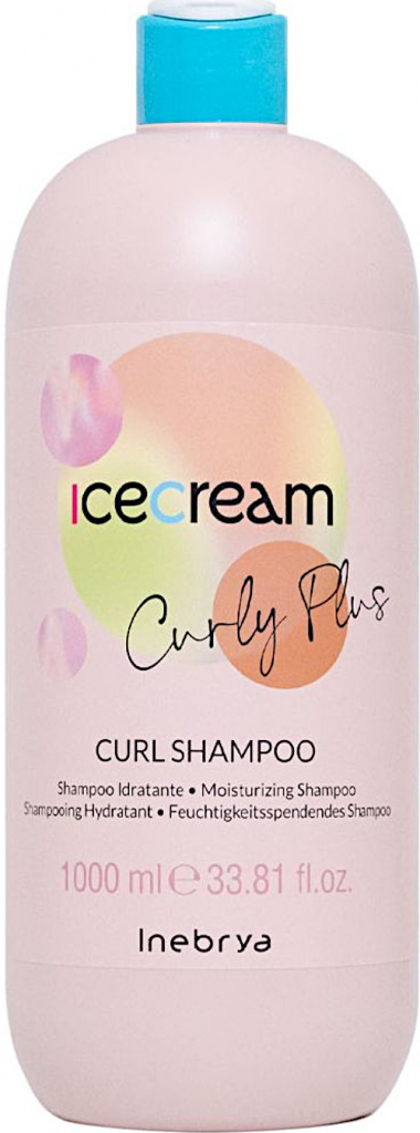 Inebrya Ice Cream Curly Plus Curl Shampoo 1000 ml