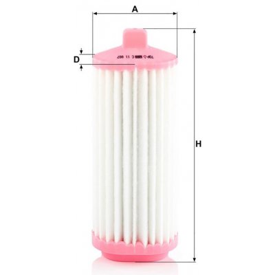 MANN-FILTER Vzduchový filtr MANN MF C11007 – Hledejceny.cz