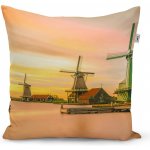 Sablio Polštář Větrné mlýny 40x40 – Sleviste.cz
