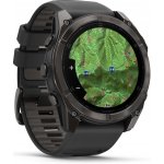Garmin Fenix 8 AMOLED 51mm Sapphire Carbon Gray Titanium/Black 010-02905-21 – Zboží Živě