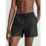 Calvin Klein medium Drawstring Swim Shorts Logo Tape KM0KM00741BEH černá – Hledejceny.cz