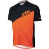 Cyklistický dres KTM Factory Character 2022 black/orange Oranžová