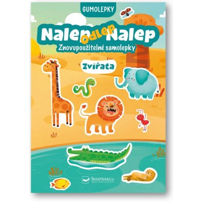 Nalep odlep nalep! gumolepky zvířata – Zbozi.Blesk.cz