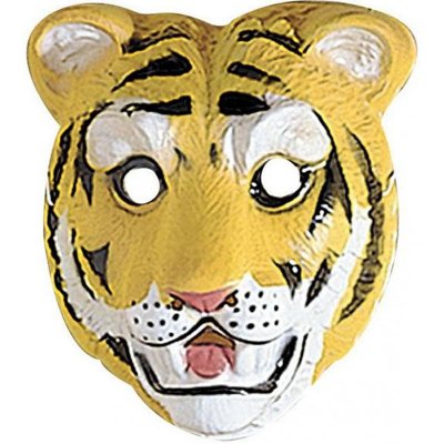 plastová maska Tygr