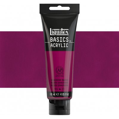 Basics akrylová barva 118 ml 114 quinacridone magenta – Zbozi.Blesk.cz