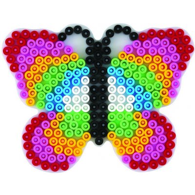 HAMA Podložka na zažehlovací korálky Motýl MIDI – Zboží Dáma