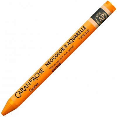 Caran d'Ache Neocolor ll Akvarelový pastel oranžová – Zboží Mobilmania