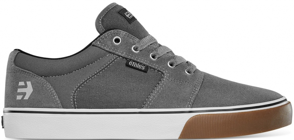 Etnies Barge Ls dark grey/white/gum