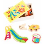 Small Foot dřevěné puzzle hračky – Zbozi.Blesk.cz