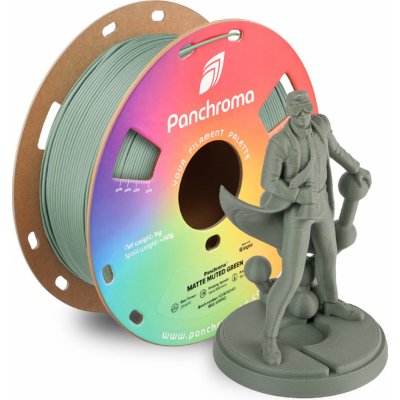 Polymaker PLA Matte Muted Green 1,75mm 1kg – Zboží Živě