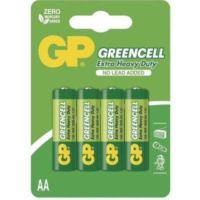 GP Greencell AA 4 ks B1221 – Zbozi.Blesk.cz