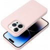 Pouzdro a kryt na mobilní telefon Apple Pouzdro Forcell Mag Cover Apple iPhone 14 Pro Max, kožený, světle růžové